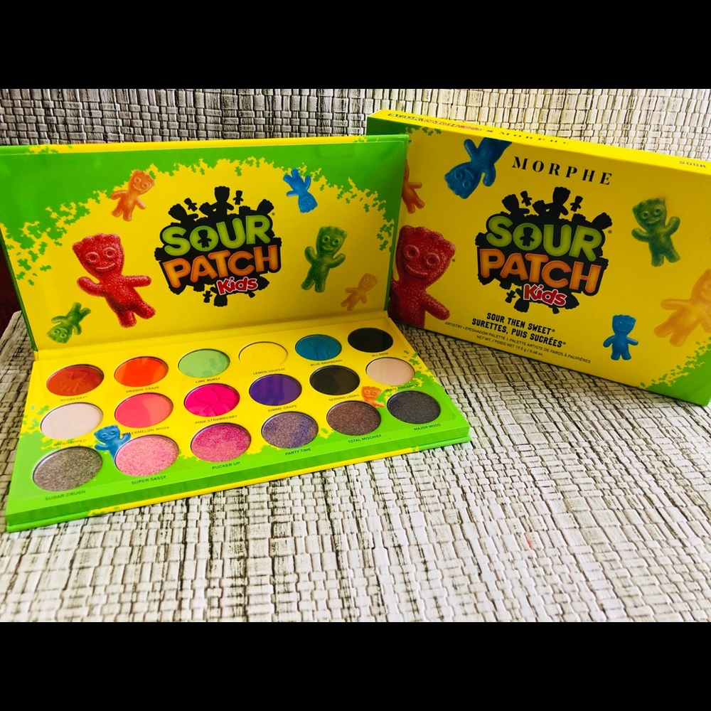 Morphe Sour Patch Kids Artistry+Eyeshadow Palette